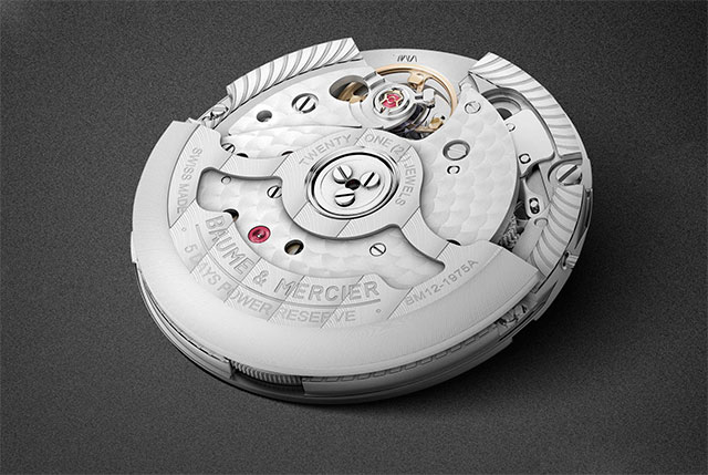 Часы Baume&Mercier работают без подзавода 5 суток