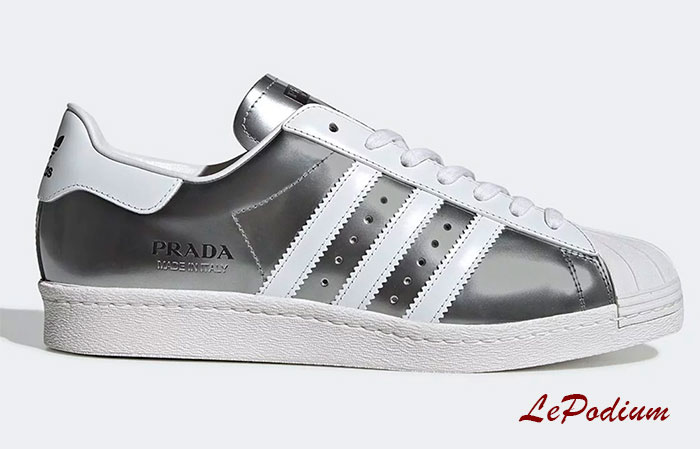 Коллаборация Prada и Adidas - кроссовки Superstar